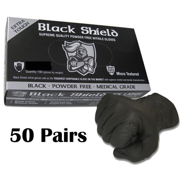 50 Pairs Work Gloves Nitrile Coated General Purpose Garden Hand Protection