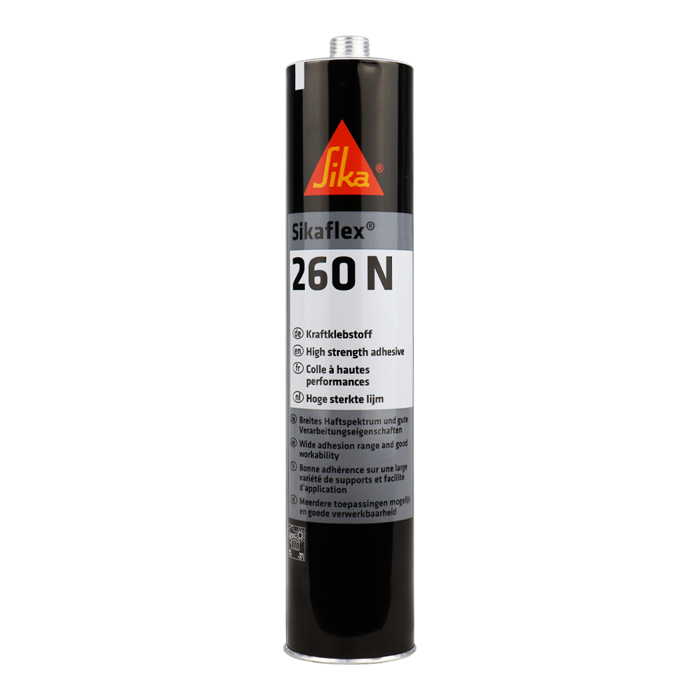 Sika Sikaflex 260N Primerless High Strength Adhesive 300ml Black