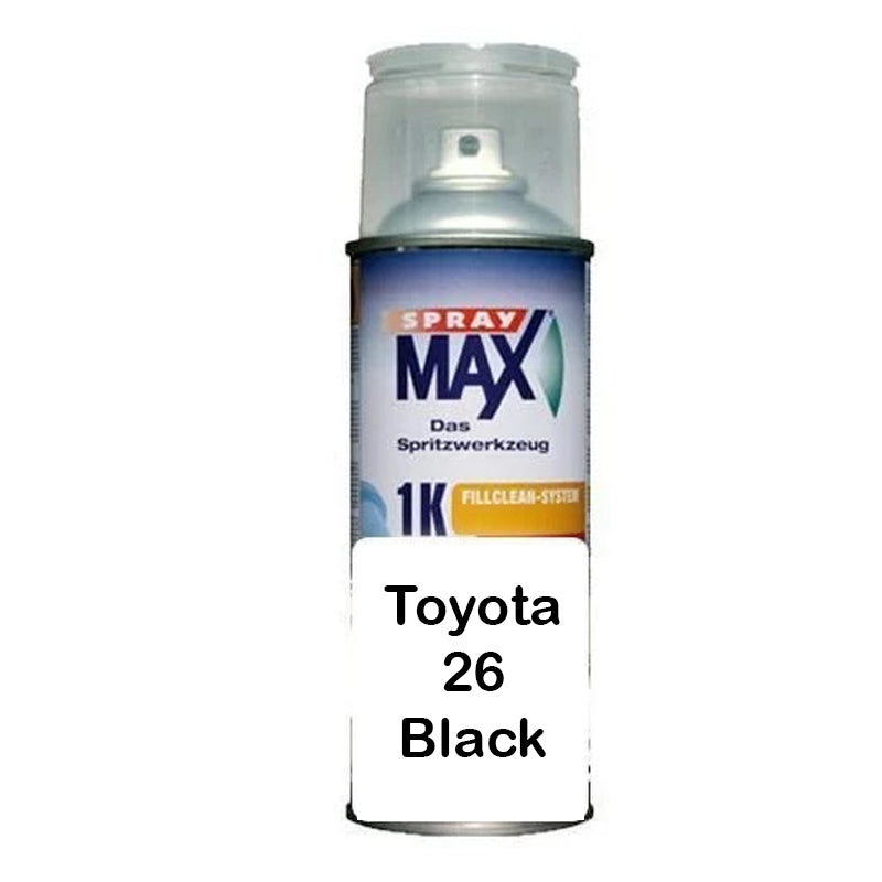 Auto Car Touch Up Can for Toyota 26 Black 298 ml