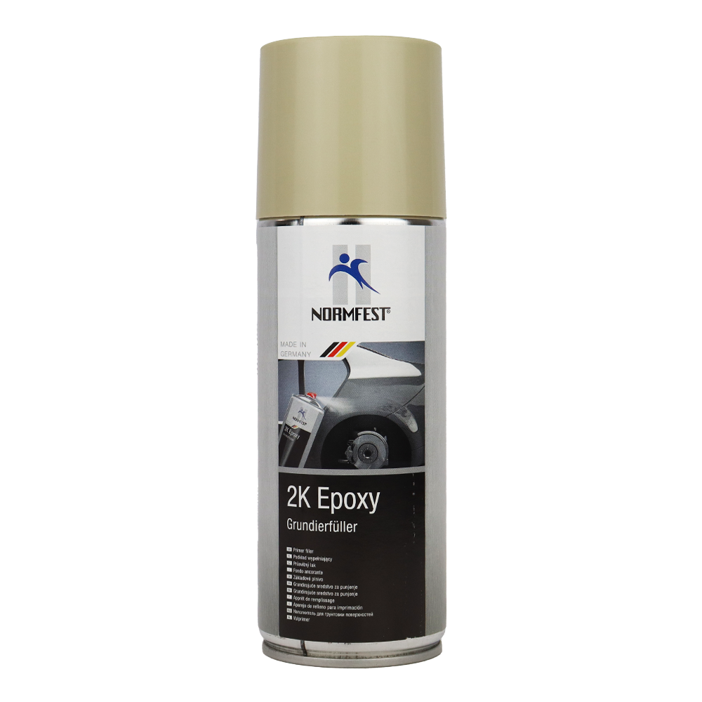 NORMFEST 2K Epoxy Filler Two-Component Primer Filler Aerosol 400ml Beige