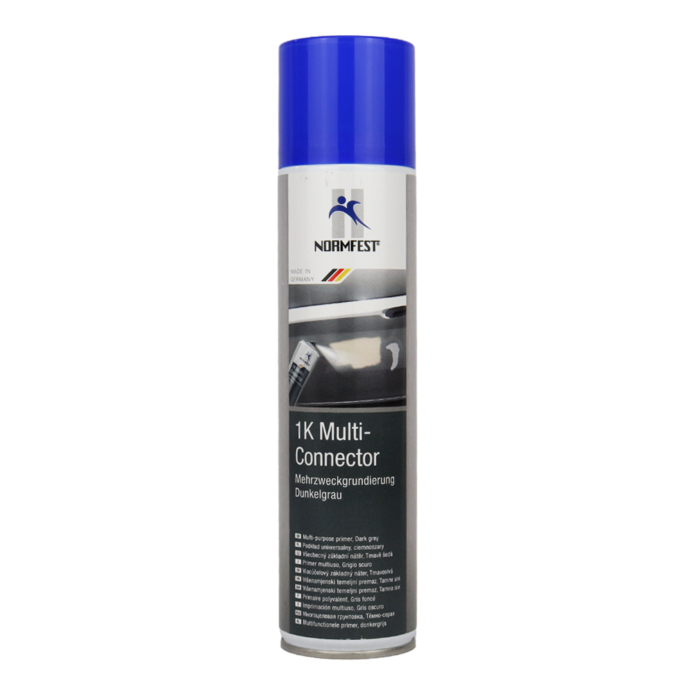 NORMFEST 1K Multi-Connector Quick Dry Primer Aerosol 400ml Dark Grey