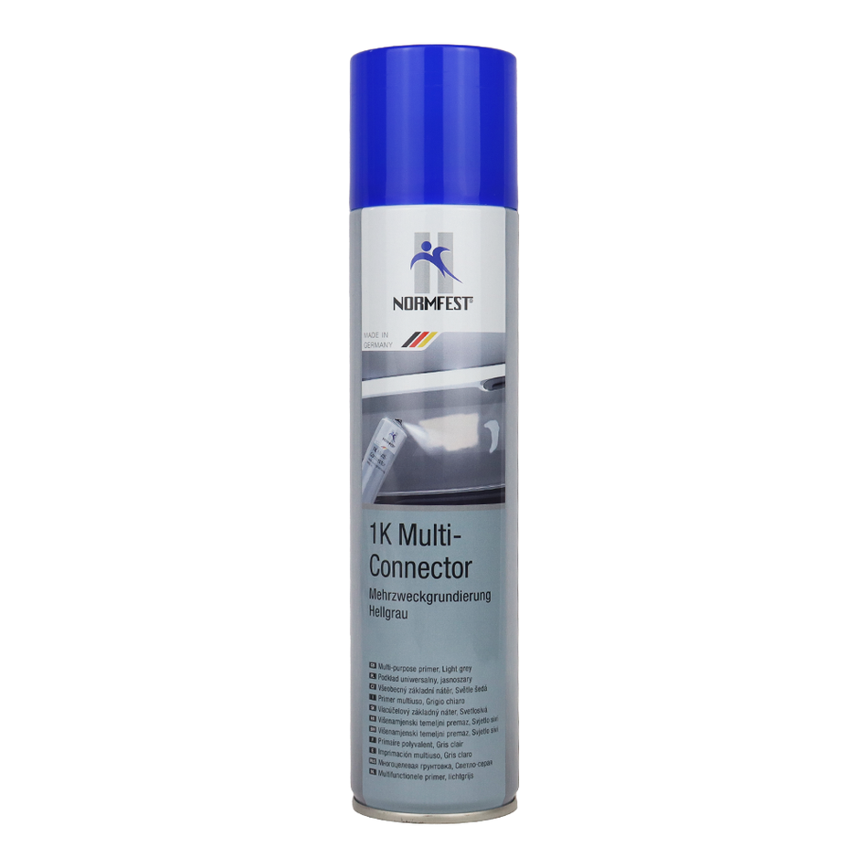 NORMFEST 1K Multi-Connector Quick Dry Primer Aerosol 400ml Light Grey