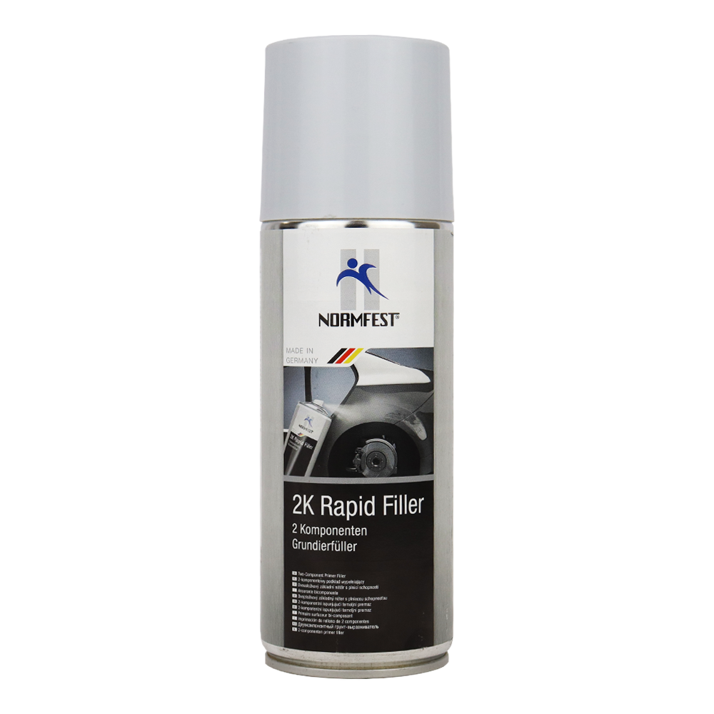 NORMFEST 2K Rapid Filler Two-Component Primer Filler Aerosol 400ml Grey