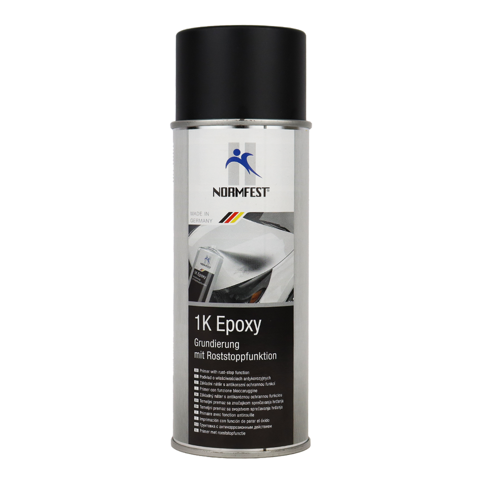 NORMFEST 1K Epoxy Filler One-Component Primer Filler Aerosol 400ml Black