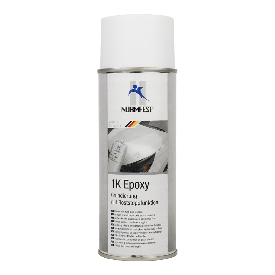 NORMFEST 1K Epoxy Filler One-Component Primer Filler Aerosol 400ml White