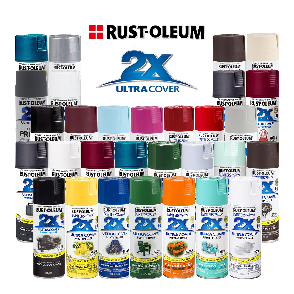 Rust Ultra RUST-OLEUM 2X Ultra Cover Paint & Primer Spray Paint 340g Rustoleum Ae ...