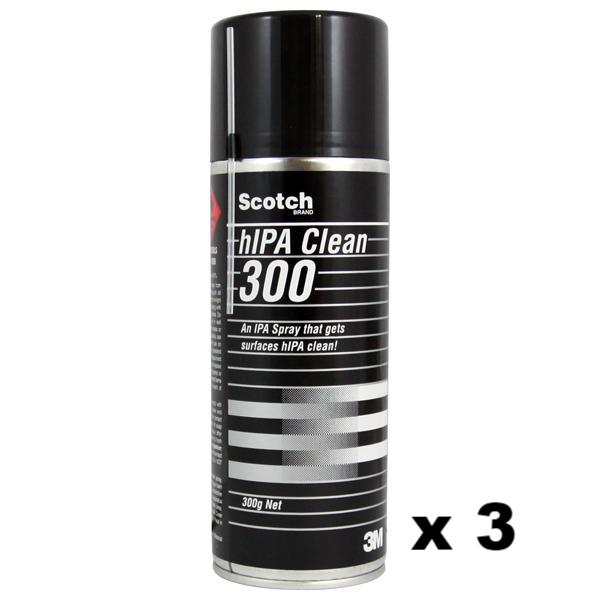 3M hIPA Spray Clean 300 300g Before Tape Or Adhesive VHB Tape x 3