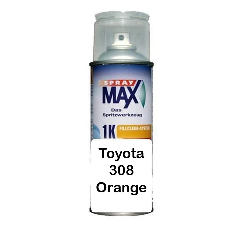 Auto Car Touch Up Paint 298ml Can for Toyota 308 Orange