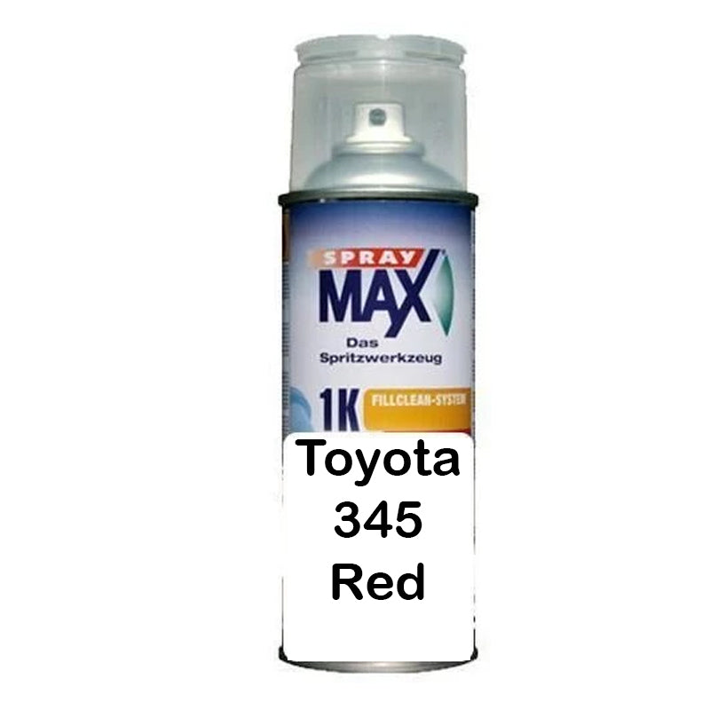 Auto Car Touch Up 298 ml Can for Toyota 345 Red