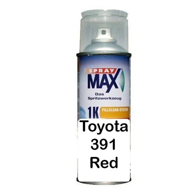 Auto Car Touch Up 298 ml Can for Toyota 391 Red