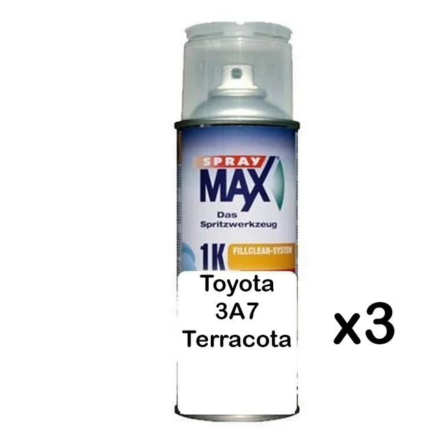 Auto Car Touch Up Can for Toyota 3A7 Terracotta x 3