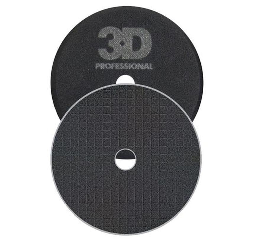 3D AAT Polishing/Finishing Black Foam Spider Pad Sponge 7.5'' 190mm Car Buffing
