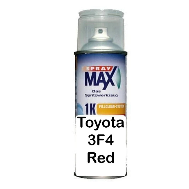 Auto Car Touch Up 298 ml Can for Toyota 3F4 Red