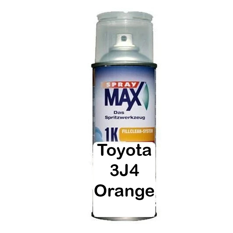 Auto Car Touch Up Paint 298 ml Can for Toyota 3J4 Orange