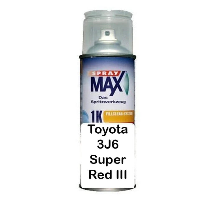 Auto Car Touch Up Paint 298 ml Can for Toyota 3J6 Super Red III