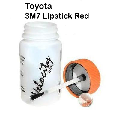 Auto Touch Up Bottle for Toyota 3M7 Lipstick Red 50mL