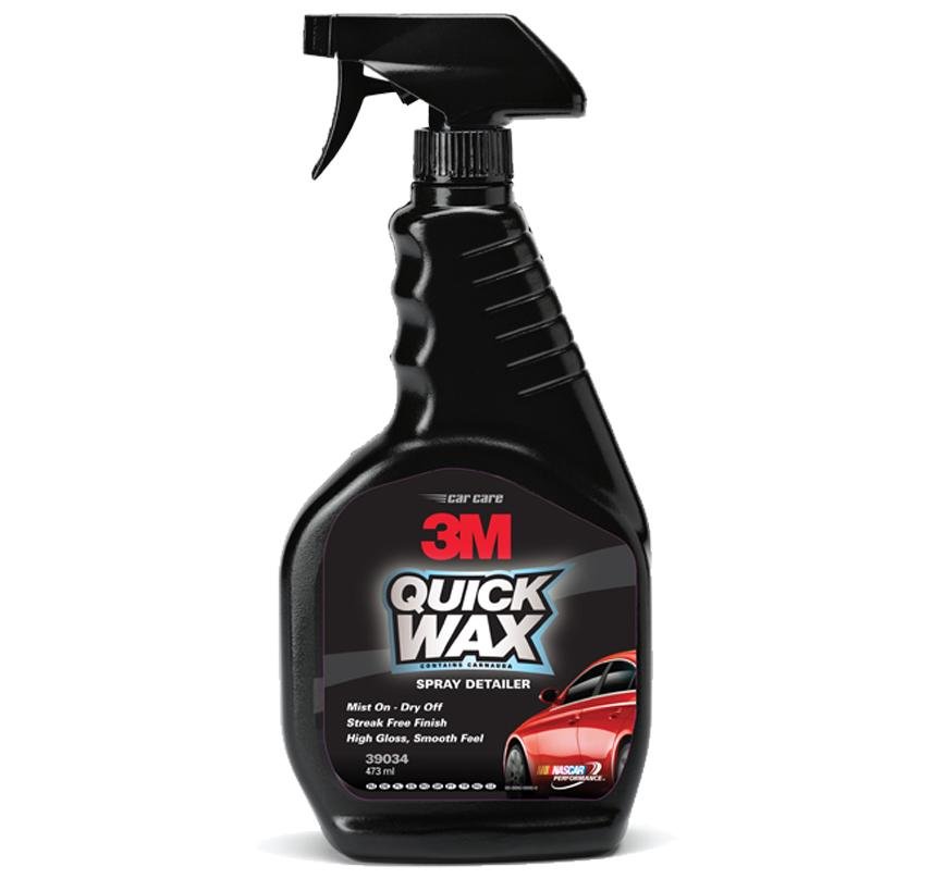 3M Quick Wax Auto Carnauba Spray Detailer 473ml 39034
