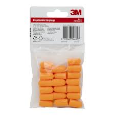 3M™ Uncorded Earplugs 1100 Pack of 10 Pairs Disposable