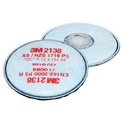 3M Particulate Filter 2138 Organic Vapour/Acid Gas Relief 2 Pack