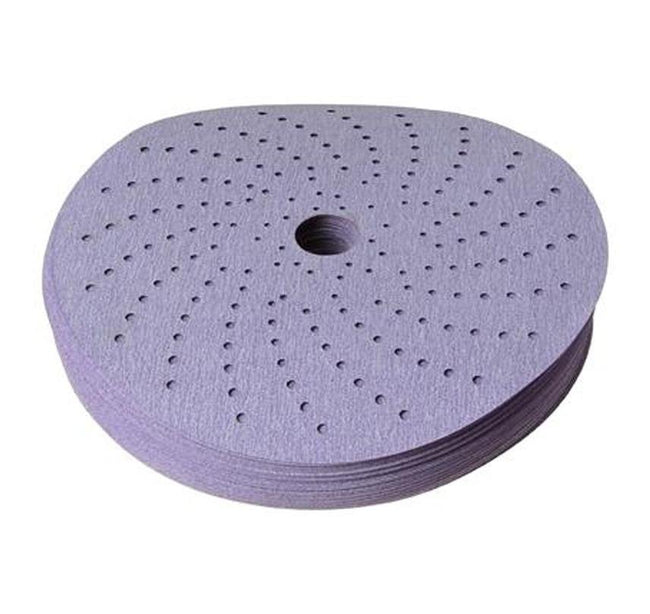 3M 30279 Purple Clean Sanding Hookit Disc 3'' 76mm Grit P180 Box of 50 Marine