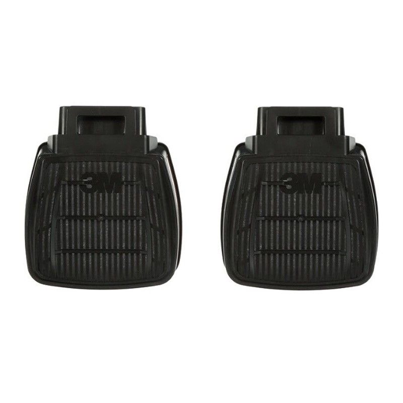 3M D8051 Secure Click A1 Organic Vapours Cartridge Filter Pair Dual Flow