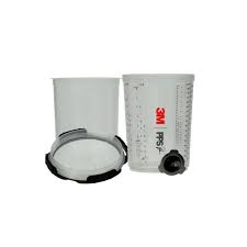 3M™ 26026 Series 2 PPS Kit Standard 650ml 125 Micron Box 50 Lids & Liners