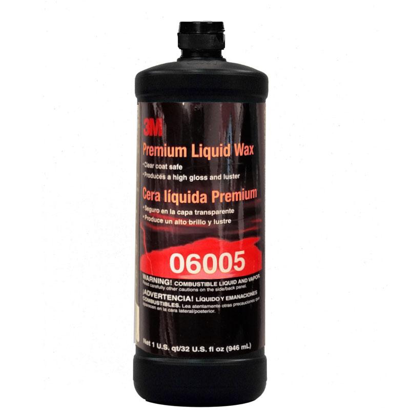 3M Premium Liquid Wax 06005 946ml Clear Coat Safe High Gloss & Luster