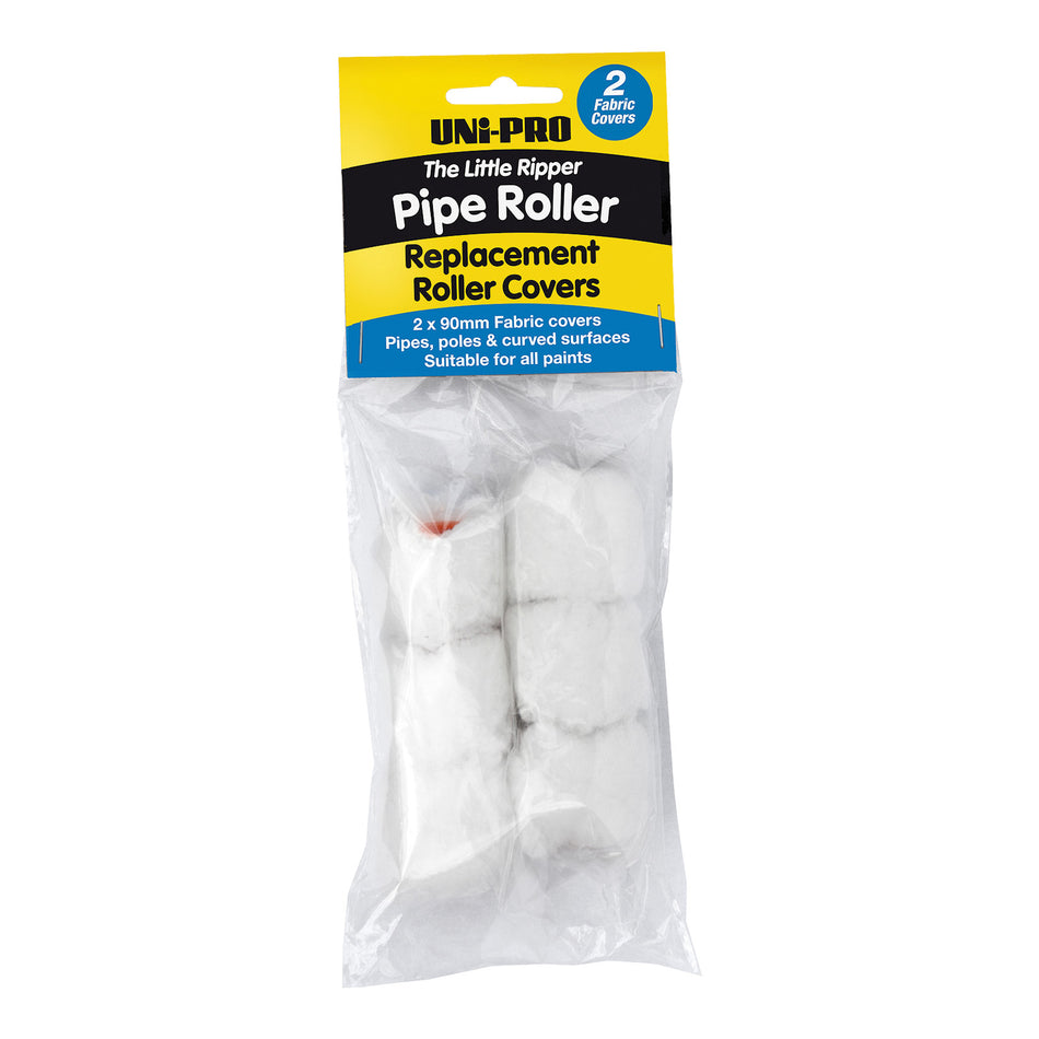 UNI-PRO Little Ripper 90mm Pipe Roller Replacement Covers x 2 Pack