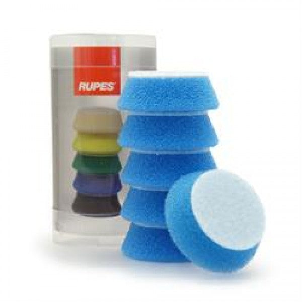 Rupes iBrid Bigfoot Blue Coarse 30/40mm Polishing Pad 9.BF40H 6 Pack