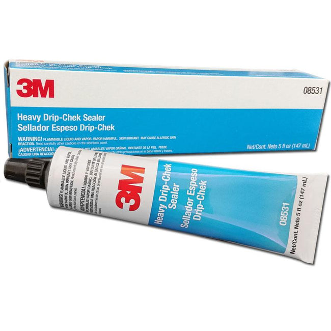 3M 08531 Heavy Drip-Chek Sealer 5oz Paintable Fast Dry Cracks Seams Auto Glue