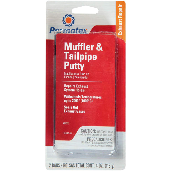 Permatex Muffler Tailpipe Putty x 2 Satchet 113g