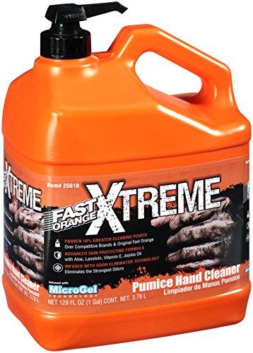 Fast Orange Xtreme Hand Cleaner Smooth Lotion Home Workshop Garage 3.78L