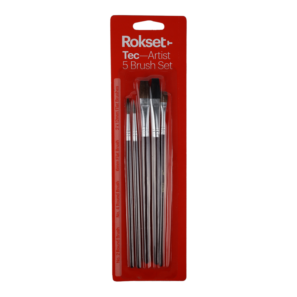 Rokset Artist Brush Set 5 Pack