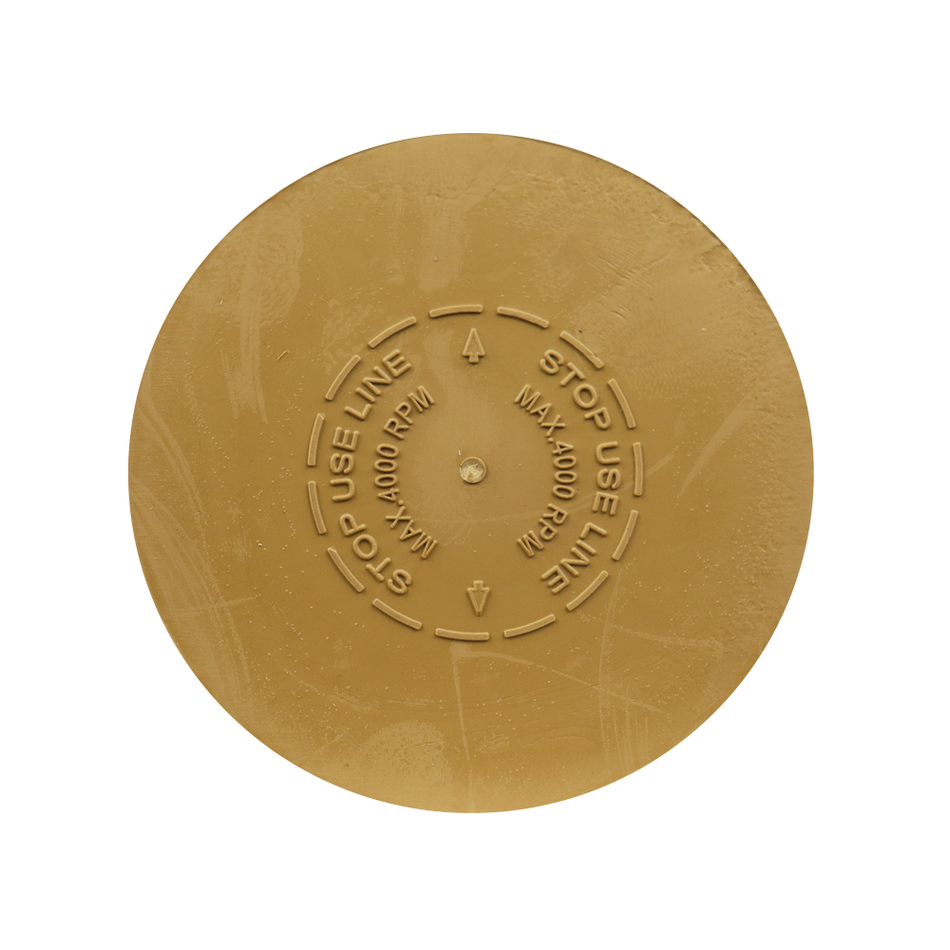 SAR Caramel Erasor Wheel 4" with Drill Arbour