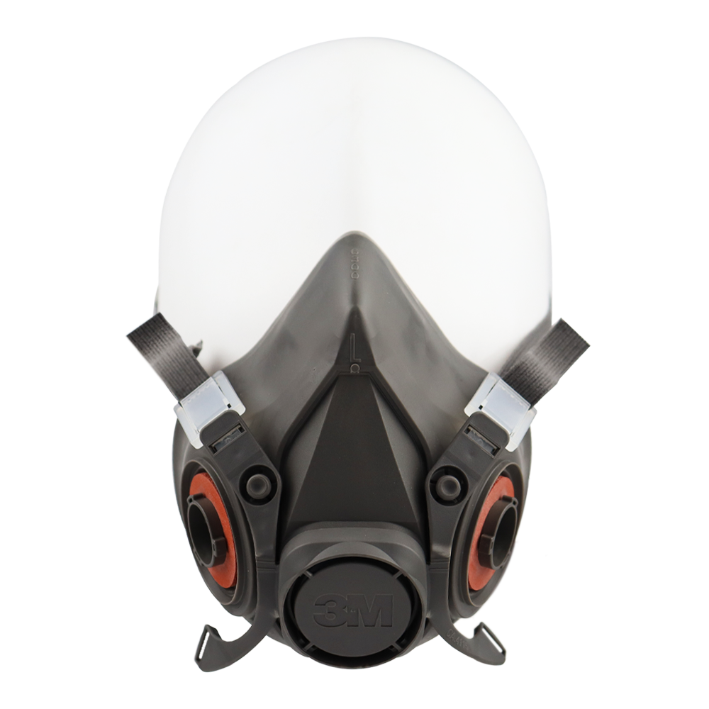 3M 6200 Reusable Half Face Respirator Mask Medium Gas Respiratory AS/NZS