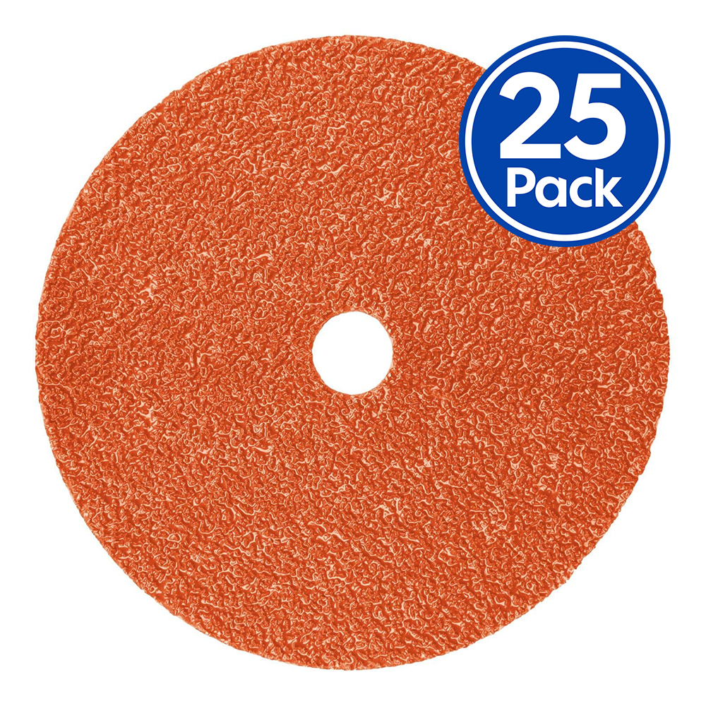 3M 987C Cubitron II Fibre Disc 36 Grit 180mm x 22mm x 25 Pack Sanding Abrasives