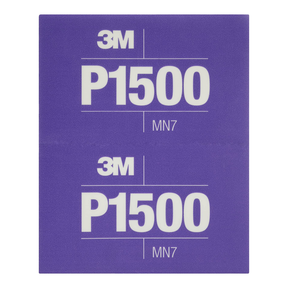 3M 34343 Flexible Abrasive Hookit P1500 Grit 5.5
