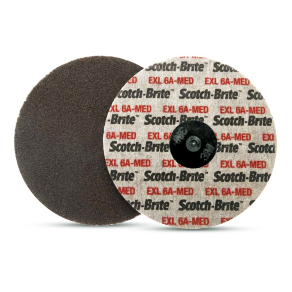 3M Scotch-Brite Roloc 75mm 6A MED EXL Unitised Wheel