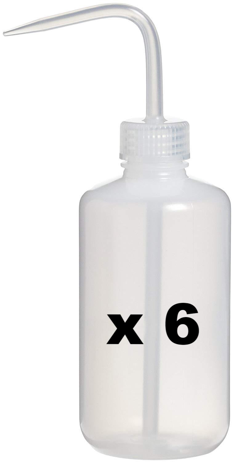 Thinners Solvent Squirter Spray Maintence Gun Cleaning Bottle 1L x 6