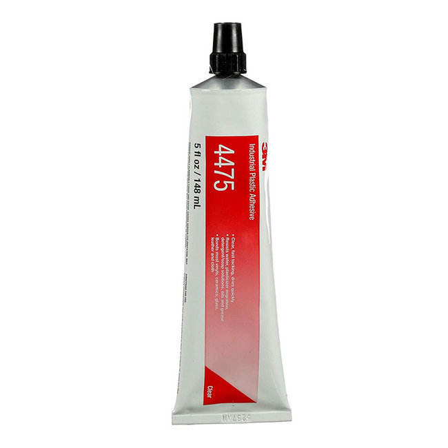 3M 4475 Industrial Plastic Adhesive 148ml Clear Fast Setting High Strength Glue