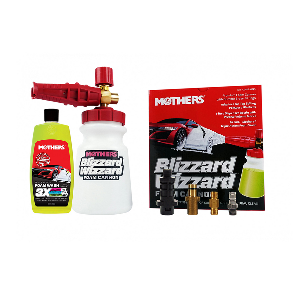MOTHERS Blizzard Wizzard 2 Foam Cannon Car Wash Sprayer