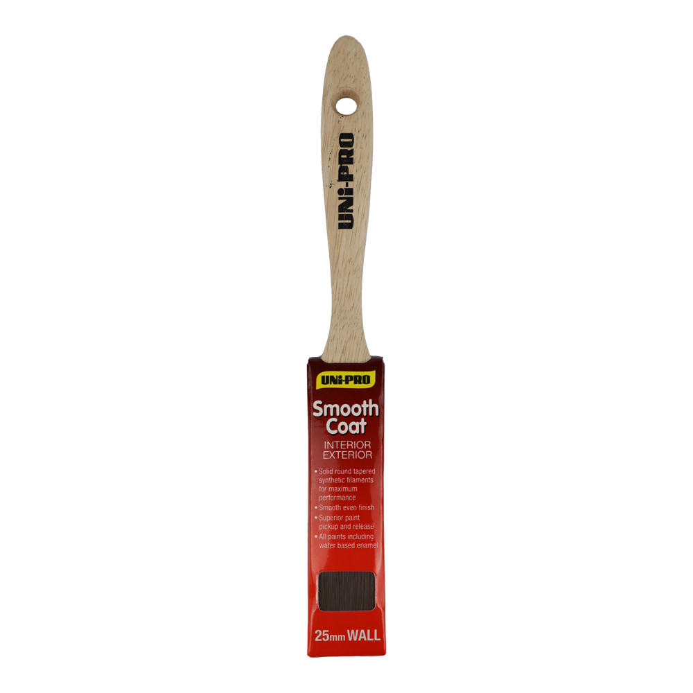 UNi-PRO Smooth Coat Brush 25mm Interior Exterior Trade