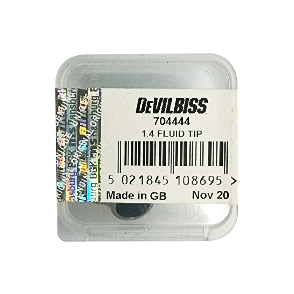DEVILBISS DV1 Fluid Tip 1.4mm DV1 1.4 C 704444 Spray Gun Nozzle