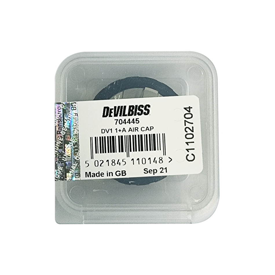 DEVILBISS DV1 Air Cap 1+A 704445 Spray Gun Part