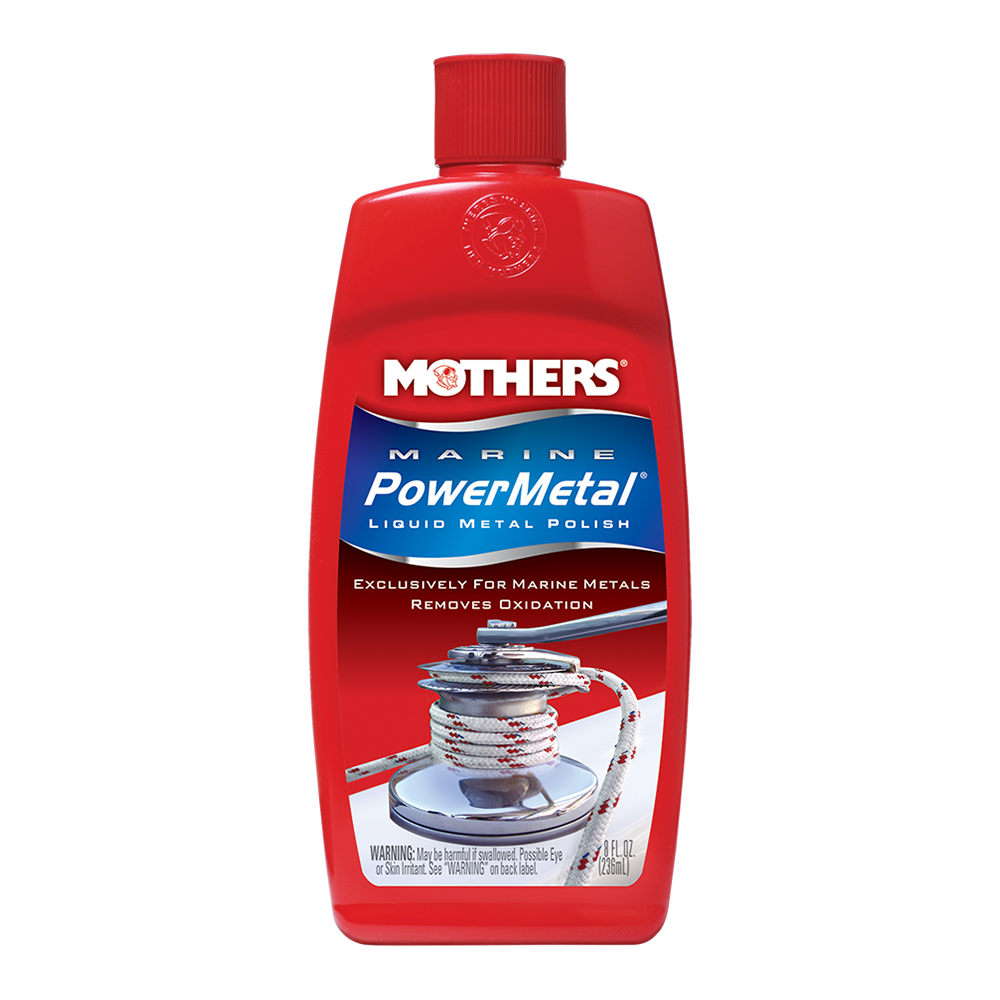 MOTHERS Marine Power Metal 236ml Liquid Metal Polish