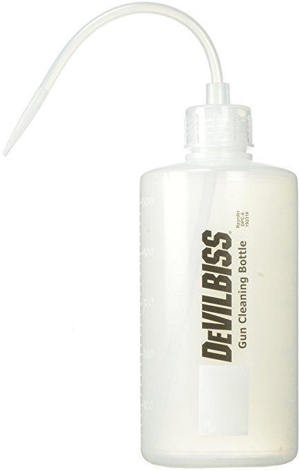 Devilbiss Spray Gun Maintenance Pressure Pot Cleaning Bottle 500ml