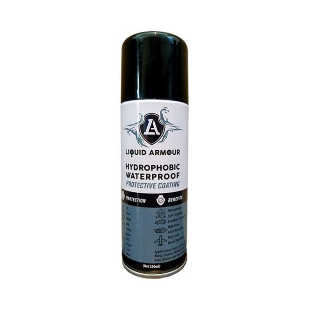 Paint Protection Liquid Liquid Armour Multi-Surface Hydrophobic Protective Coating 250ml Aeros ...