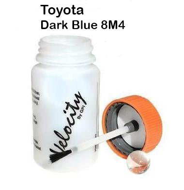 Auto Touch Up Bottle for Toyota 8M4 Dark Blue Paint 50mL