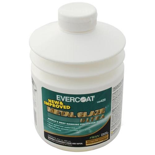 Evercoat Metal Glaze Ultra Body Filler Polyester Putty Repair Finishing 880mL