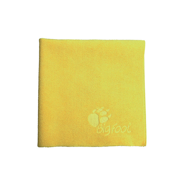 Rupes Premium D-A System Polishing Microfibre Towel Yellow 9.BF9060